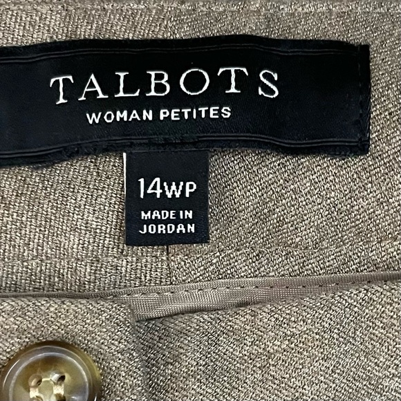 Talbots Tan Polyester Dress Pants/Slacks - Picture 3 of 8
